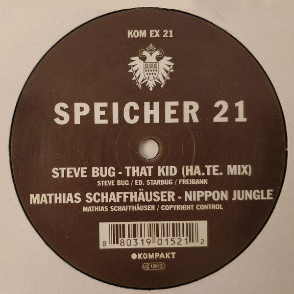 Steve Bug / Mathias Schaffhäuser - Speicher 21