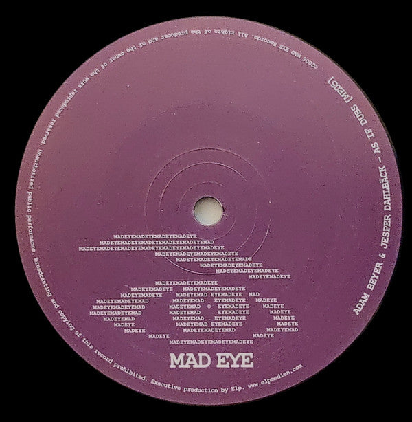 Adam Beyer & Jesper Dahlback - As If Dubs