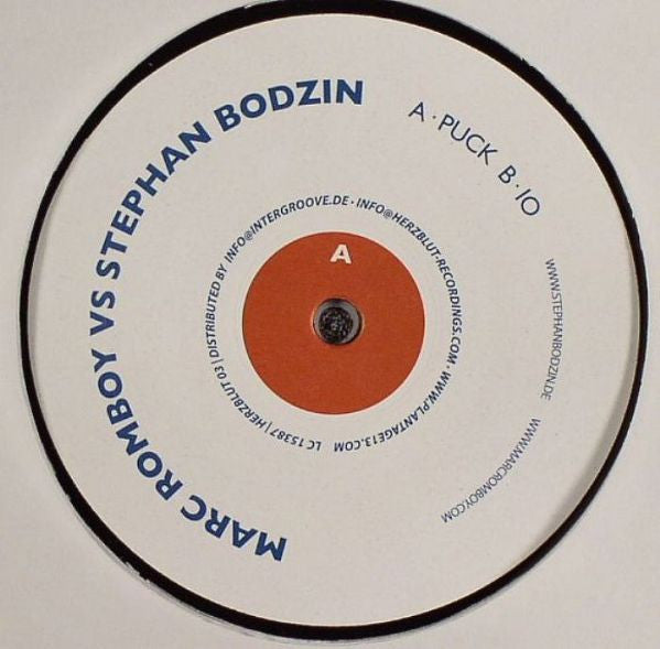 Stephan Bodzin Vs. Marc Romboy - Puck / Io