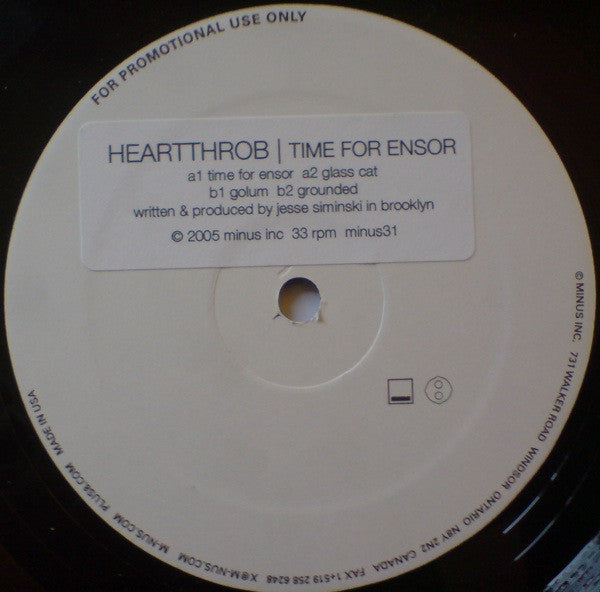 Heartthrob - Time For Ensor