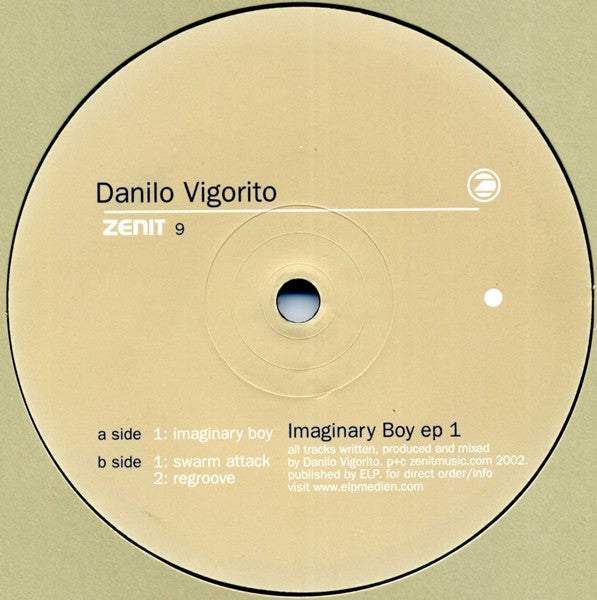 Danilo Vigorito - Imaginary Boy EP 1