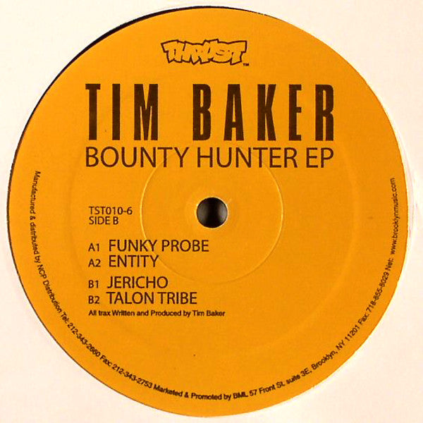 Tim Baker - Bounty Hunter EP